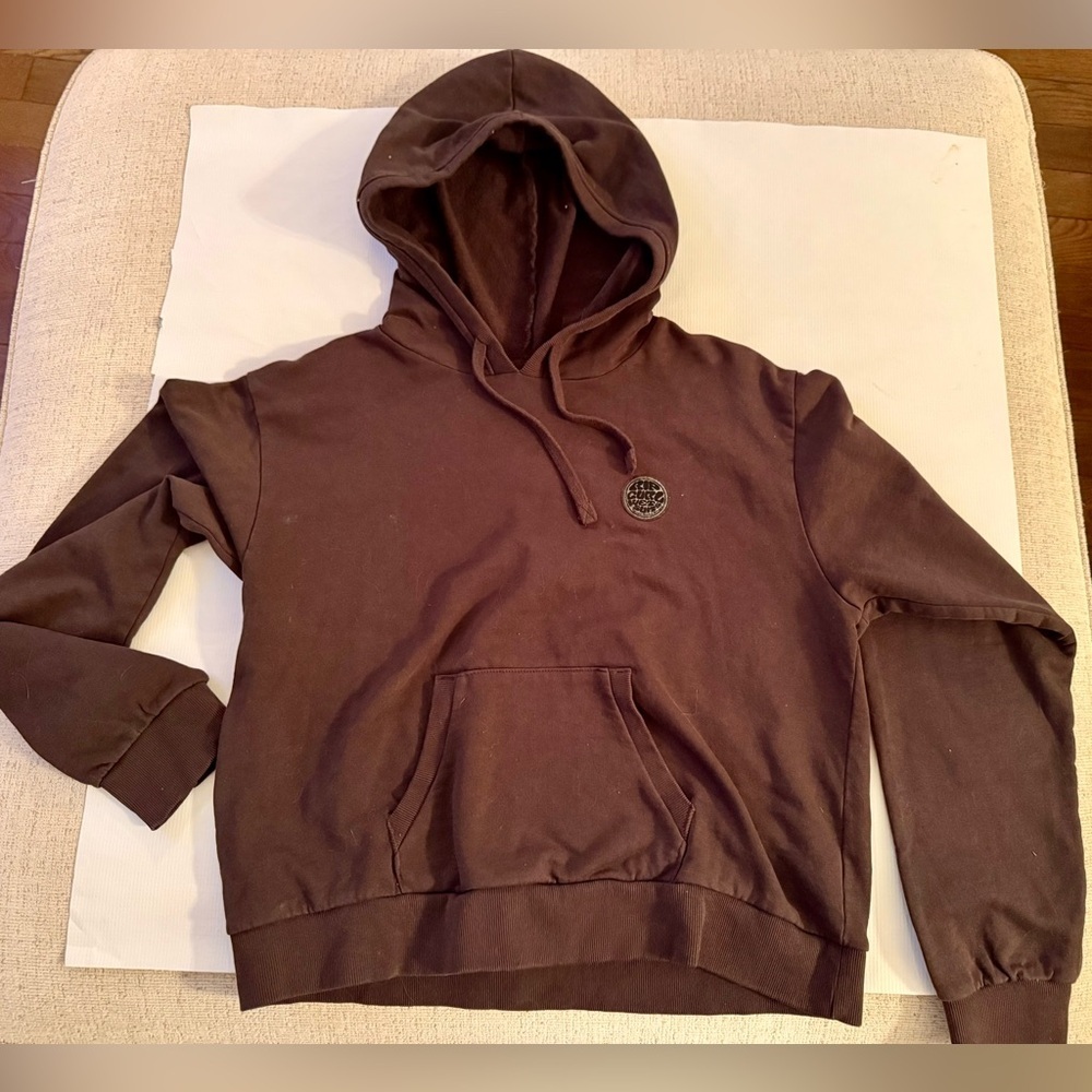 Rip Curl light black or Dark Brown Hoodie size XS